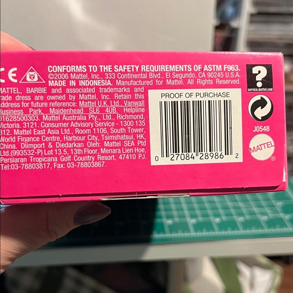 Barbie Halloween Witch Doll with Orange and Black Outfit - Picture 6 of 6